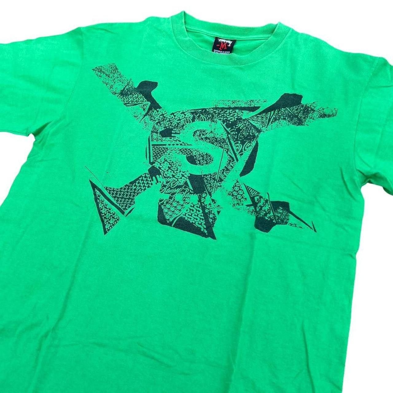 Stussy Vintage 2000s Stussy Skull T-shirt - Medium Size US M / EU 48-50 / 2 - 2 Thumbnail