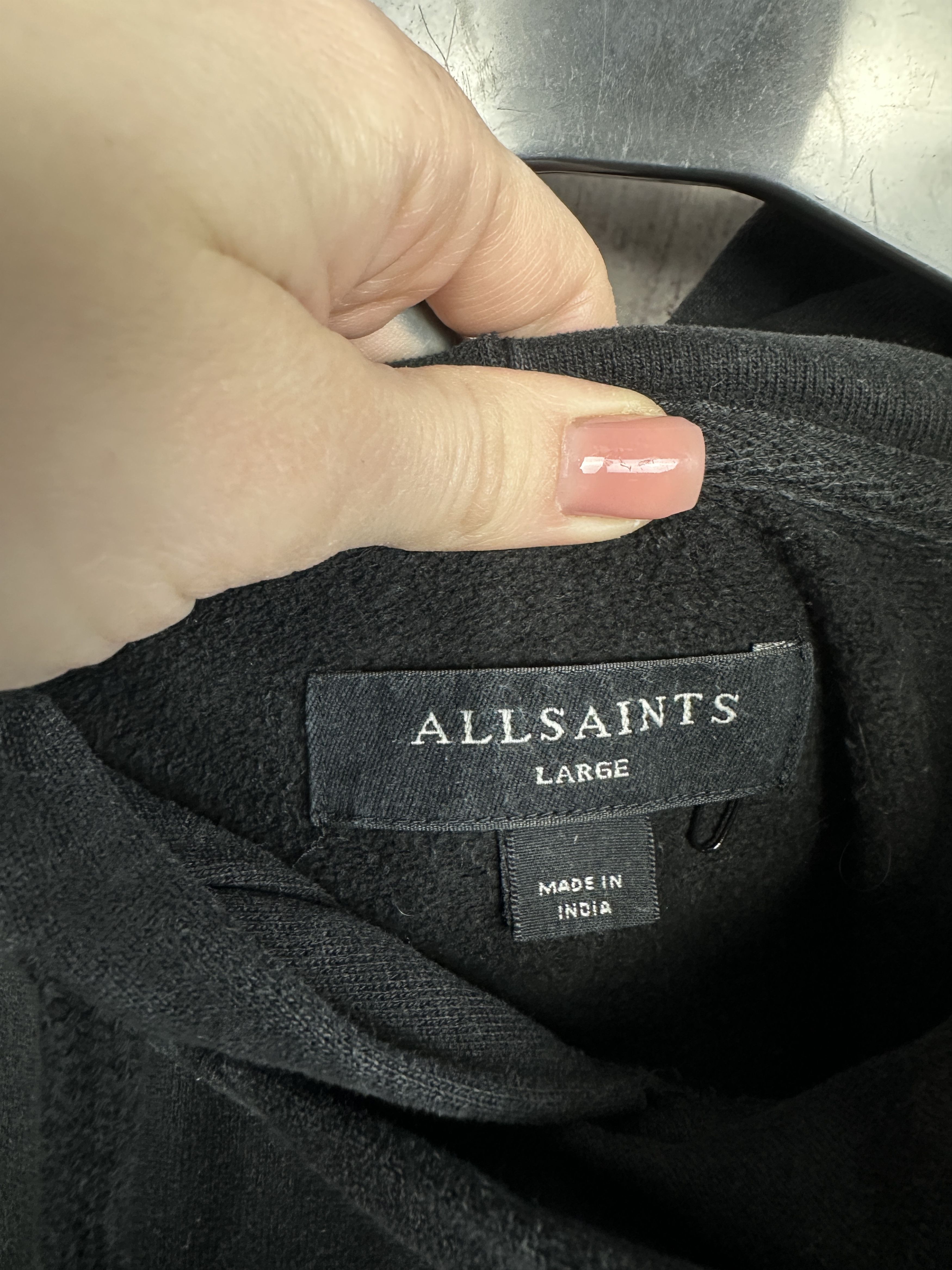 Allsaints Allsaints Mens Aven OTH Hoodie Size US L / EU 52-54 / 3 - 3 Thumbnail