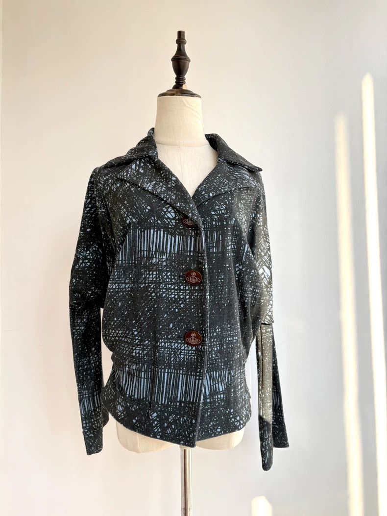 Other Vivienne Westwood Blue graffiti jacket Size M / US 6-8 / IT 42-44 - 6 Thumbnail