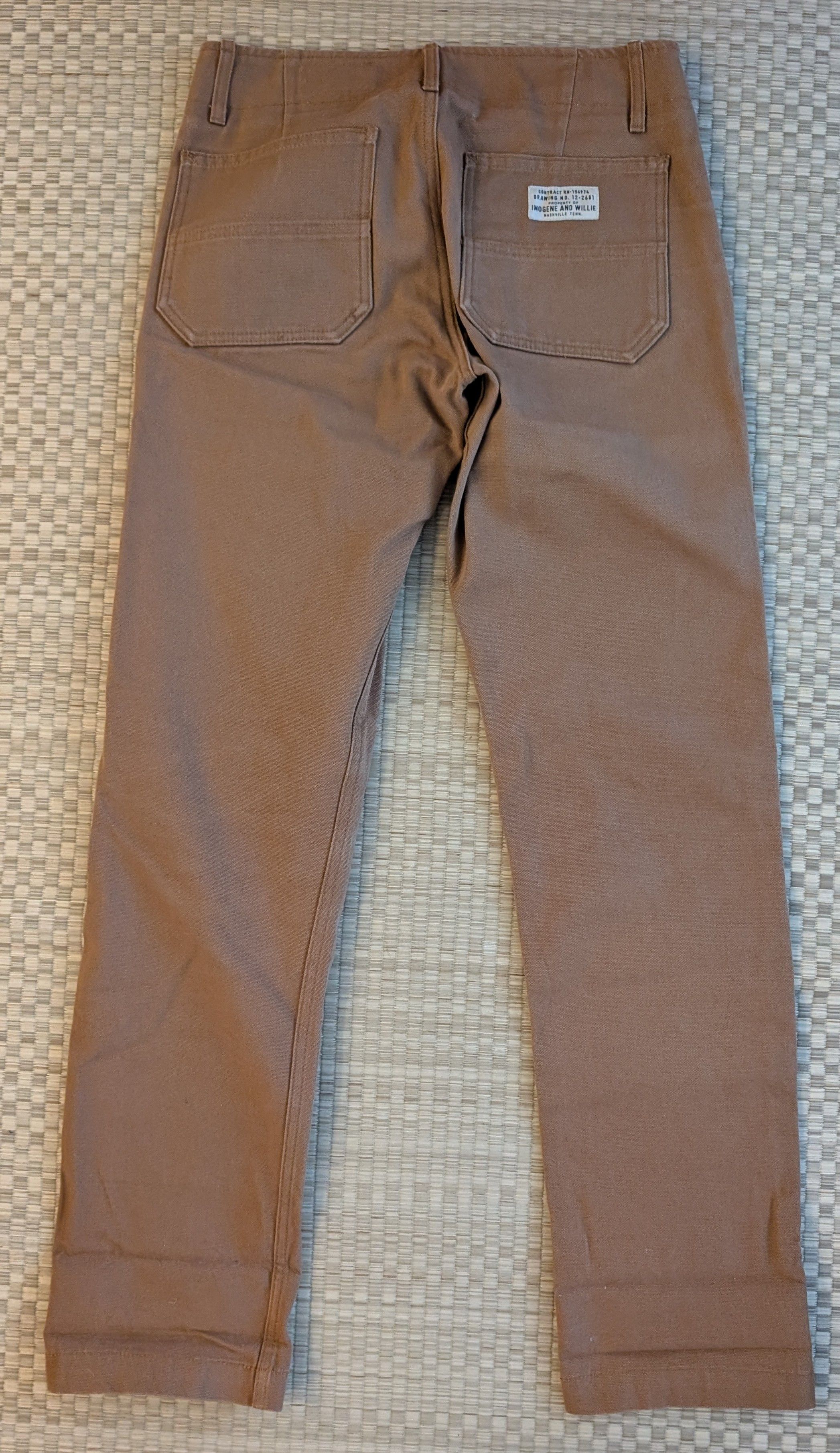 Imogene + Willie Imogene + Willie Hencye Canvas Work Pants Made in USA Size US 28 / EU 44 - 2 Thumbnail