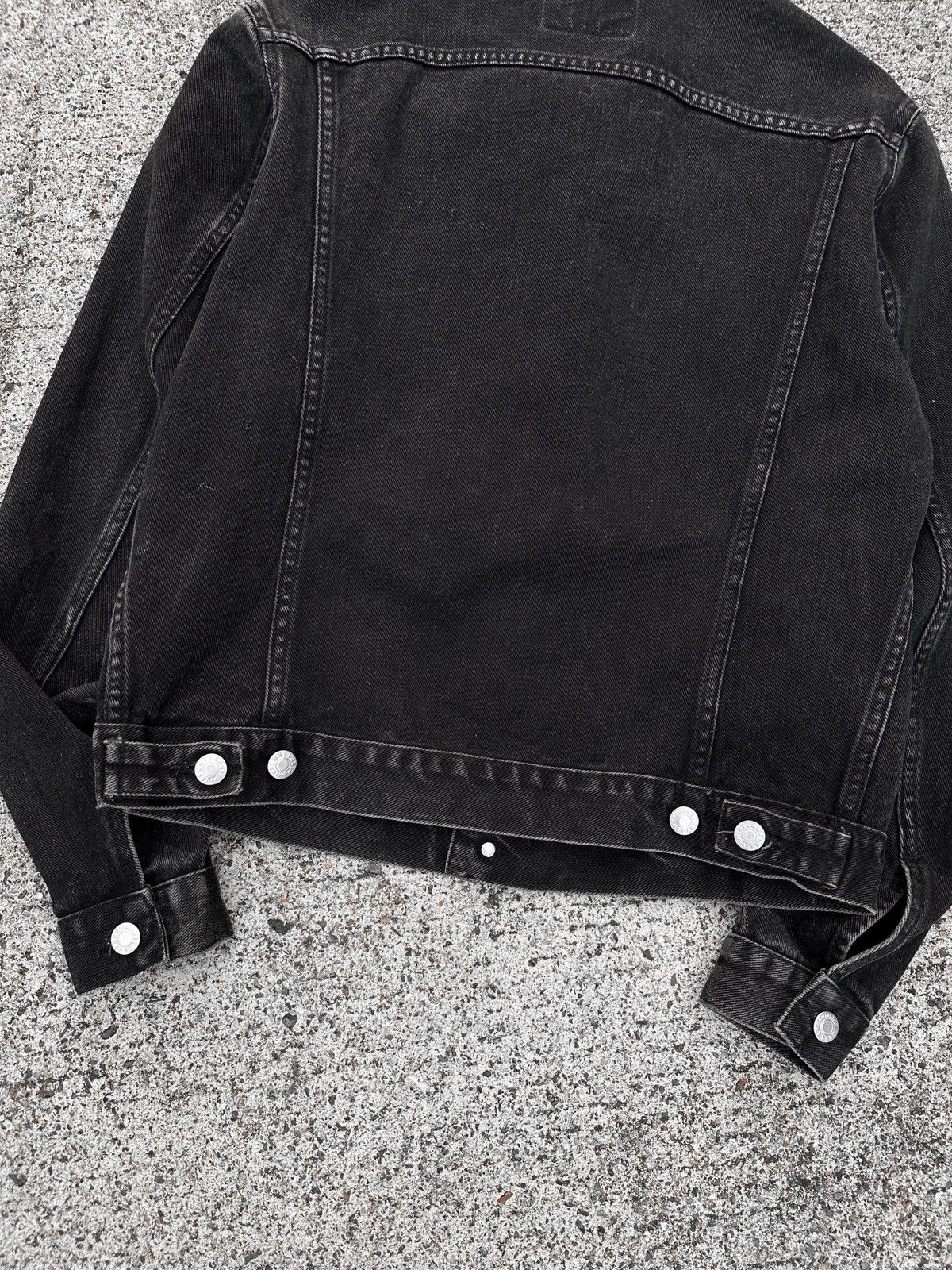 Helmut Lang Helmut Lang AW97 Faded Black Denim Jacket Size US M / EU 48-50 / 2 - 14 Thumbnail