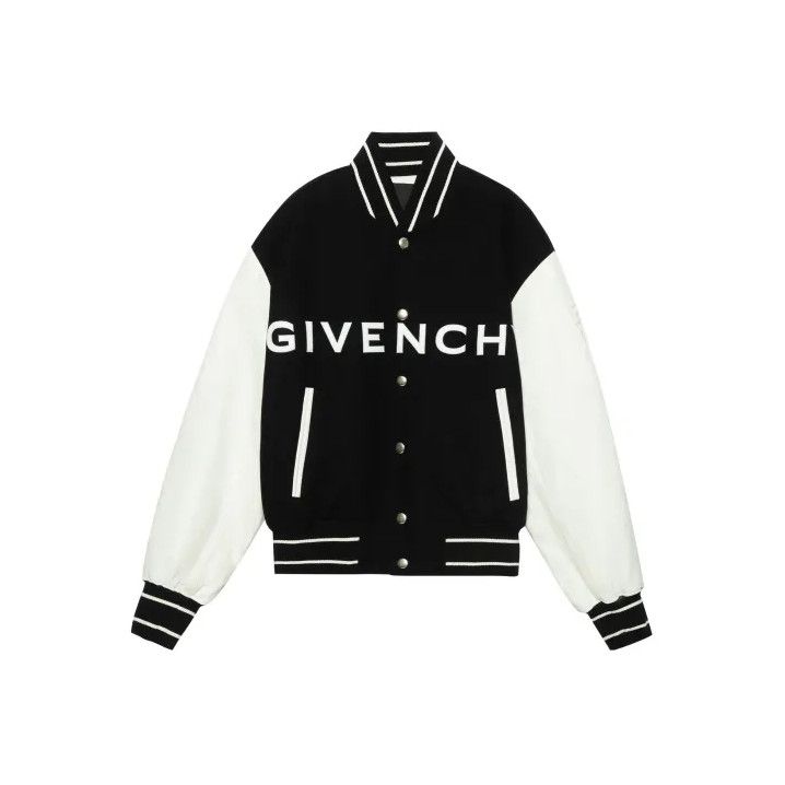 Givenchy Givenchy Logo Print Pilot Jacket Men's Size US M / EU 48-50 / 2 - 1 Thumbnail