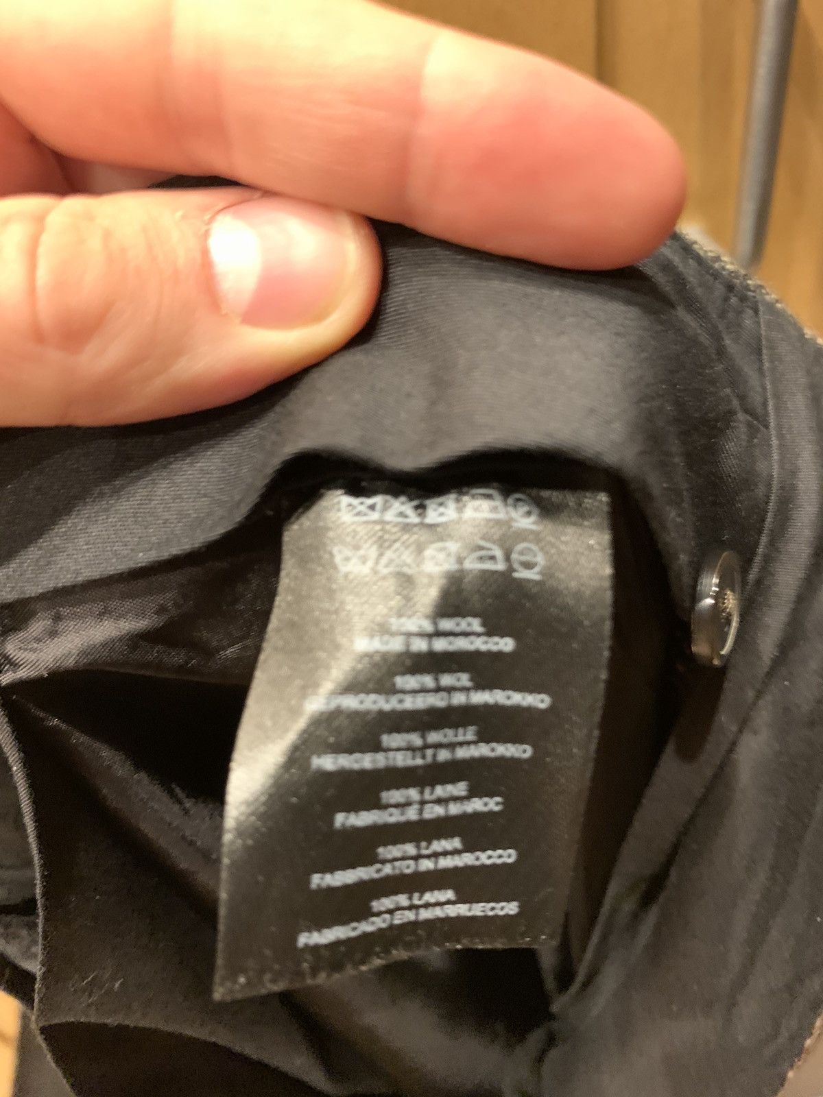 Dries Van Noten Wool Baggy Trousers Size US 33 - 4 Thumbnail