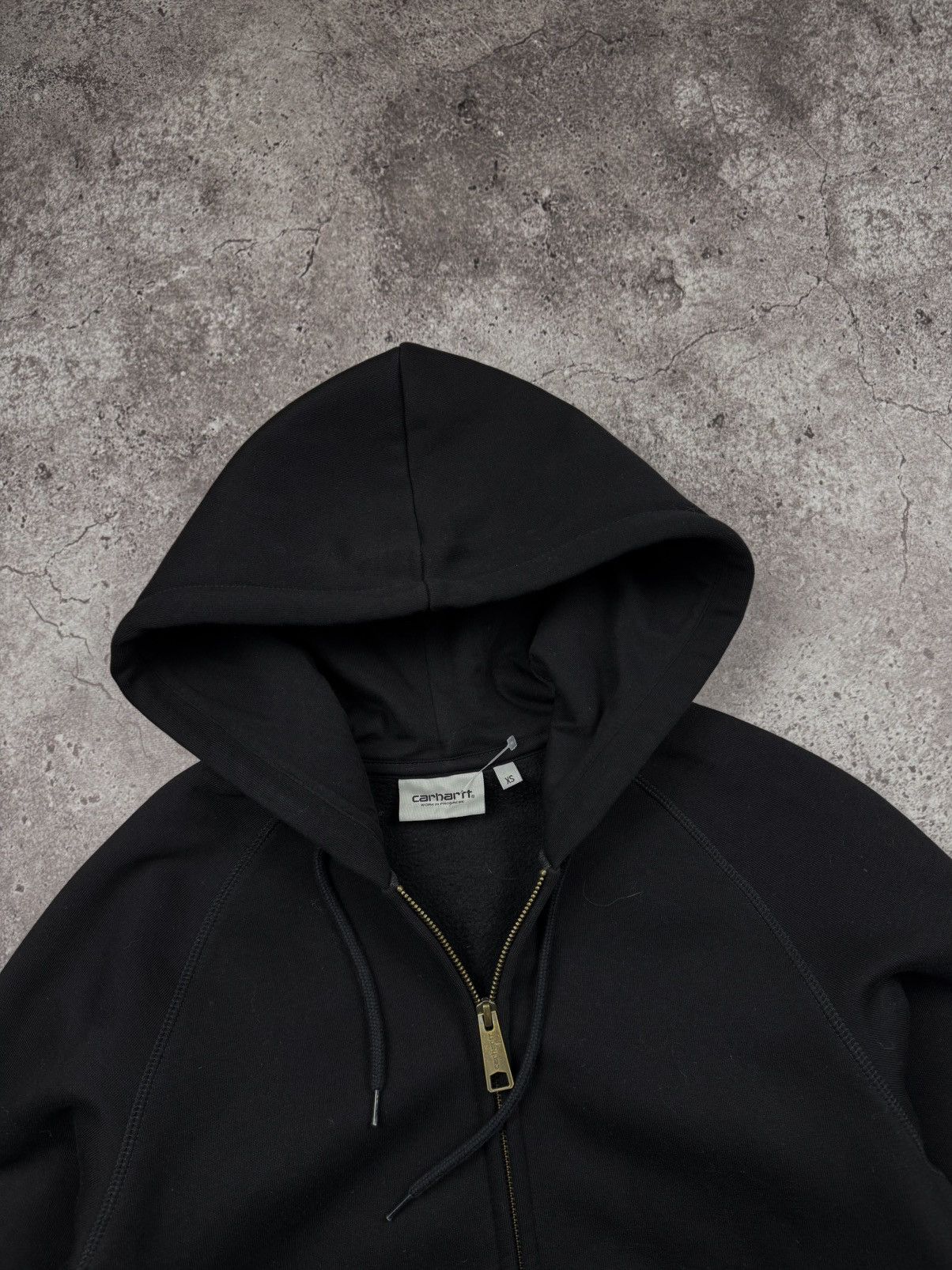 Carhartt Carhartt hooded Chase Jacket Zip Hoodie Workwear Vintage USA Size US S / EU 44-46 / 1 - 3 Thumbnail