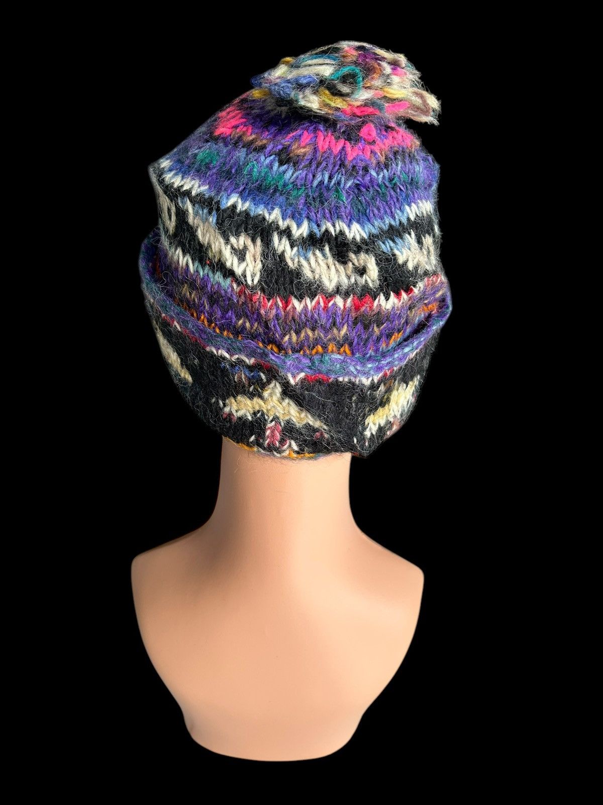 Japanese Brand × Kapital Crochet Knitted hairy Beanie Hats Size ONE SIZE - 6 Thumbnail