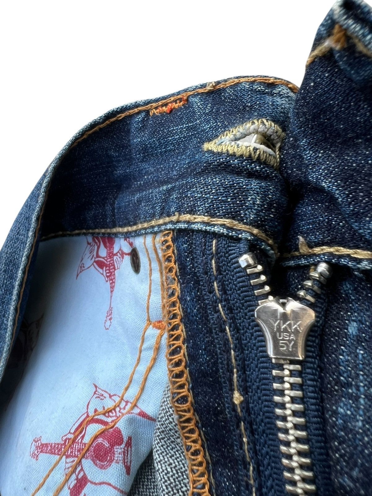 True Religion VTG Y2K True Religion Rainbow Joey Denim Super Flare Jeans Size US 33 - 22 Thumbnail