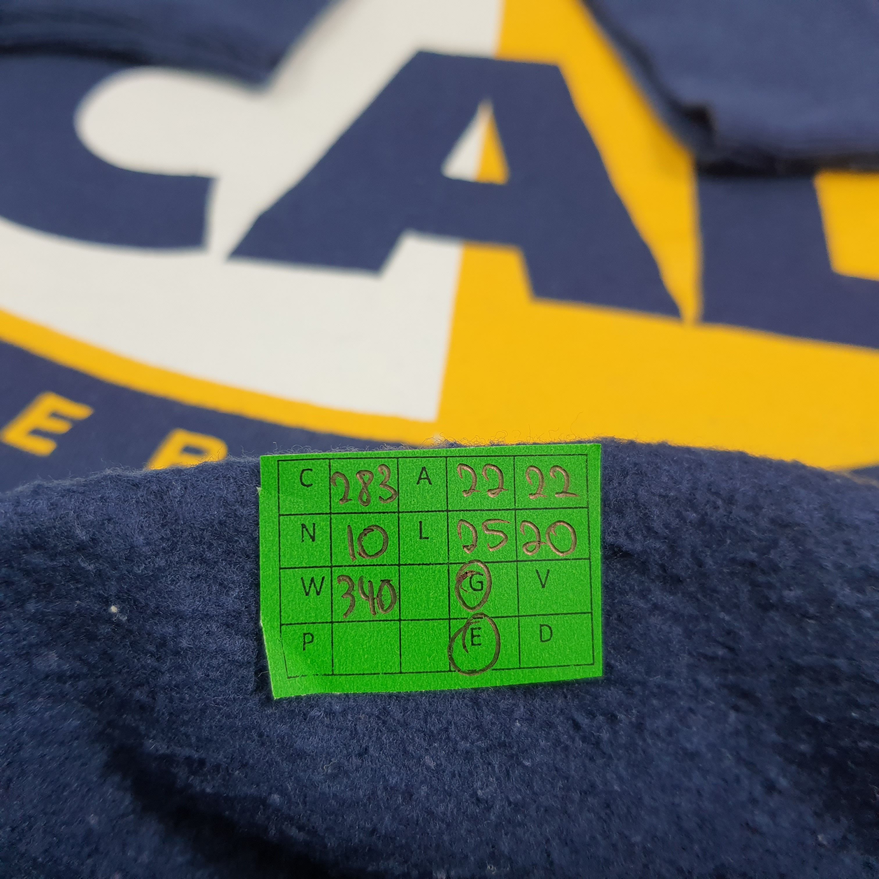 Hanes Vintage University of California Berkey Sweatshirt C283N10 Size US M / EU 48-50 / 2 - 7 Thumbnail