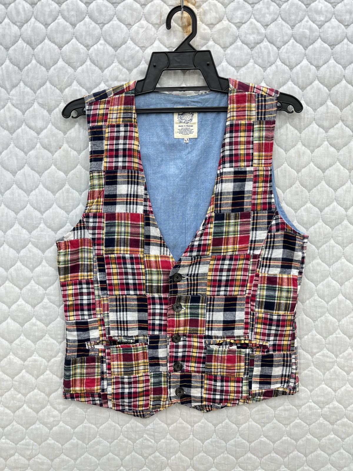 🔥🔥🔥ARCHIVE MADE IN HEAVEN PATCHWORK VEST
