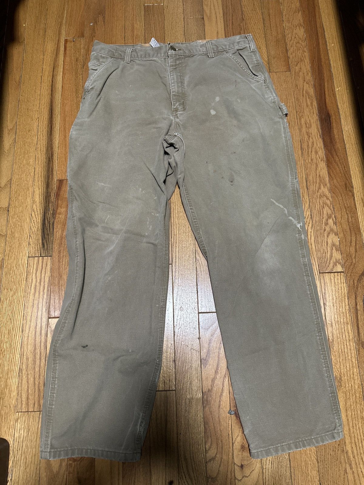 Carhartt Carhartt Canvas Relaxed Fit Work Pants Size US 36 / EU 52 - 1 Thumbnail