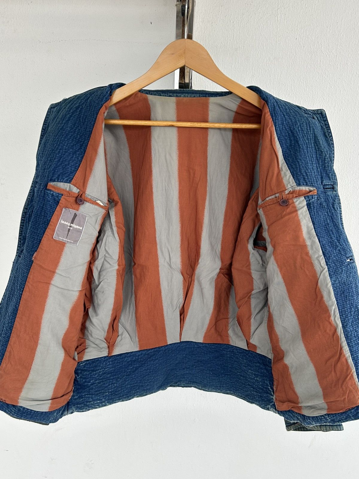 Issey Miyake Net 80’s Issey Miyake Man Jacket Distress Size US L / EU 52-54 / 3 - 12 Thumbnail