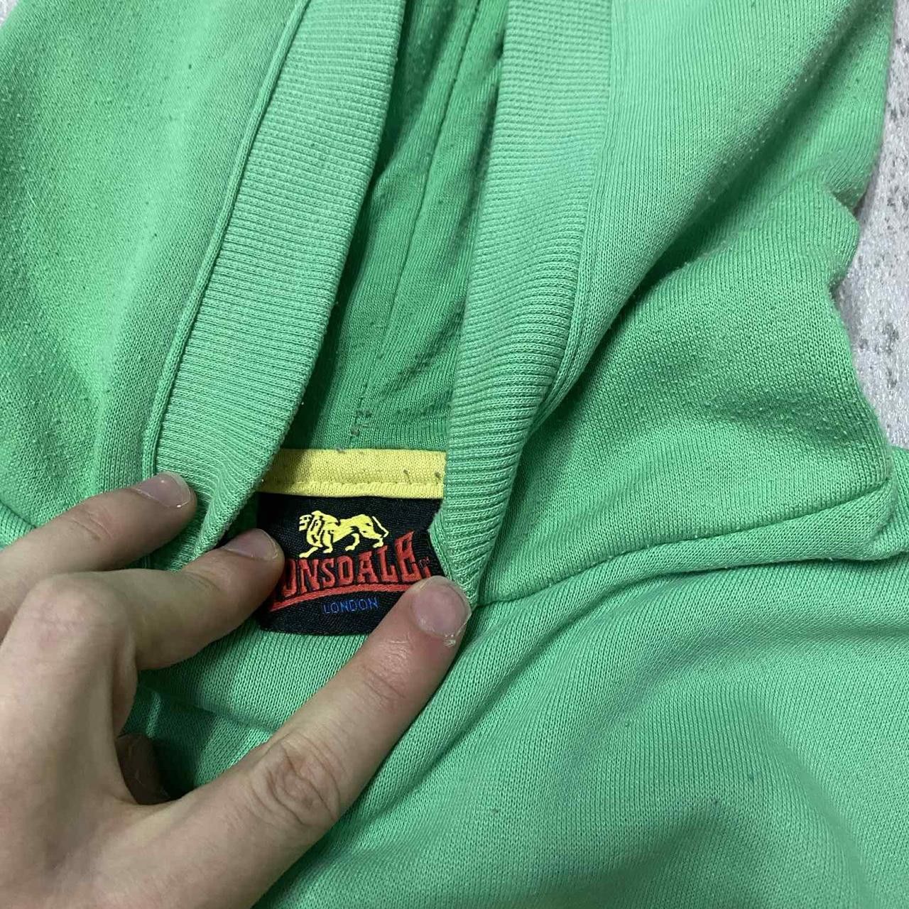 Lonsdale Lonsdale green and yellow hoodie #streetwear Size US S / EU 44-46 / 1 - 4 Thumbnail