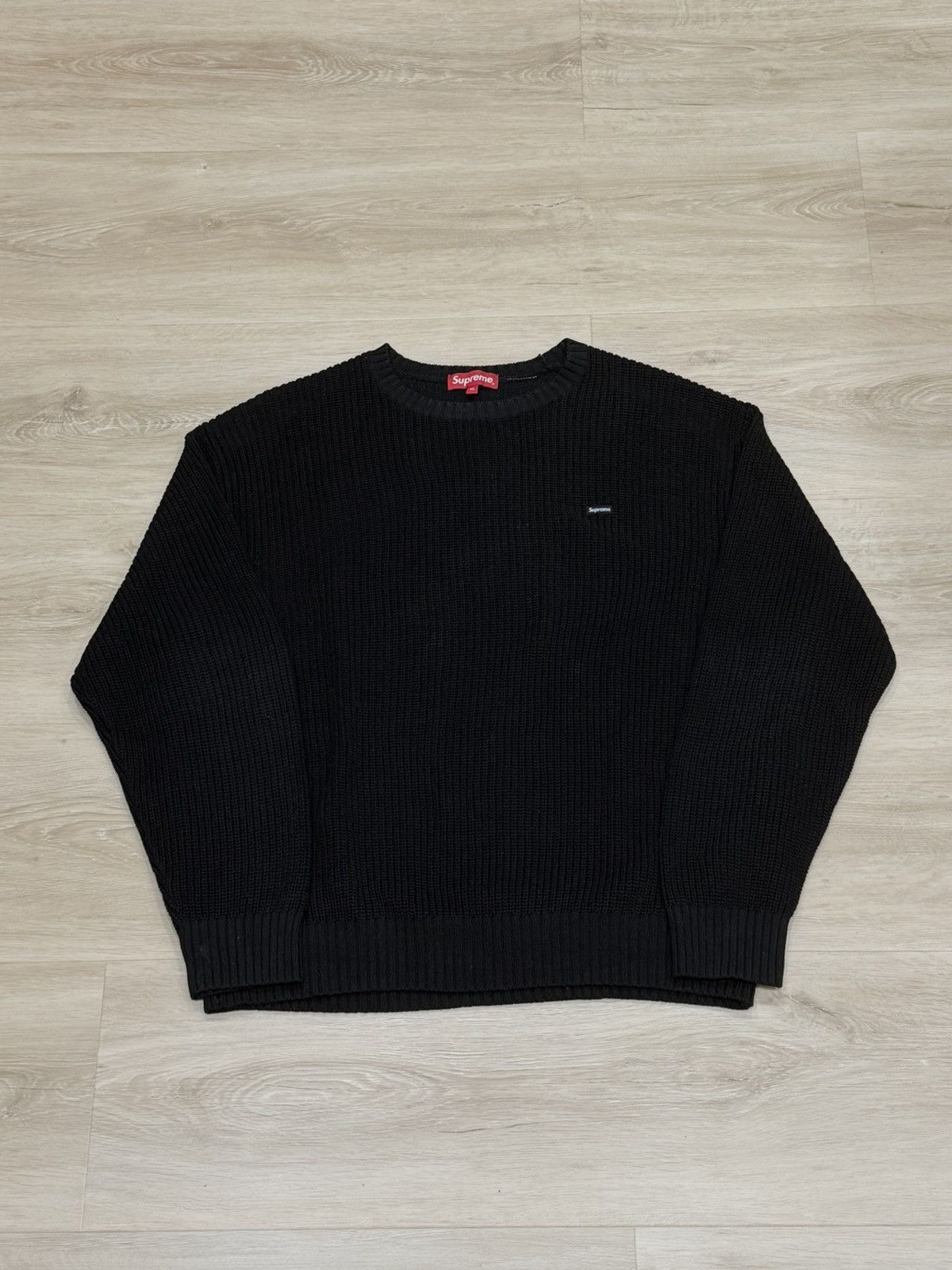 Supreme Supreme Small Box Speckle Sweater Heather Multicolor | Grailed