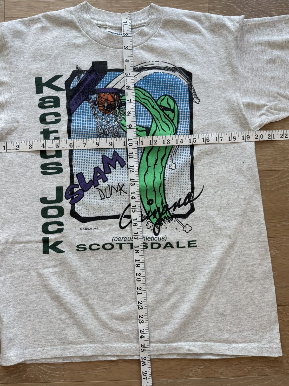 Other Kactus Jock Slam Dunk Arizona grey 90s Basketball Shirt Size US M / EU 48-50 / 2 - 5 Thumbnail