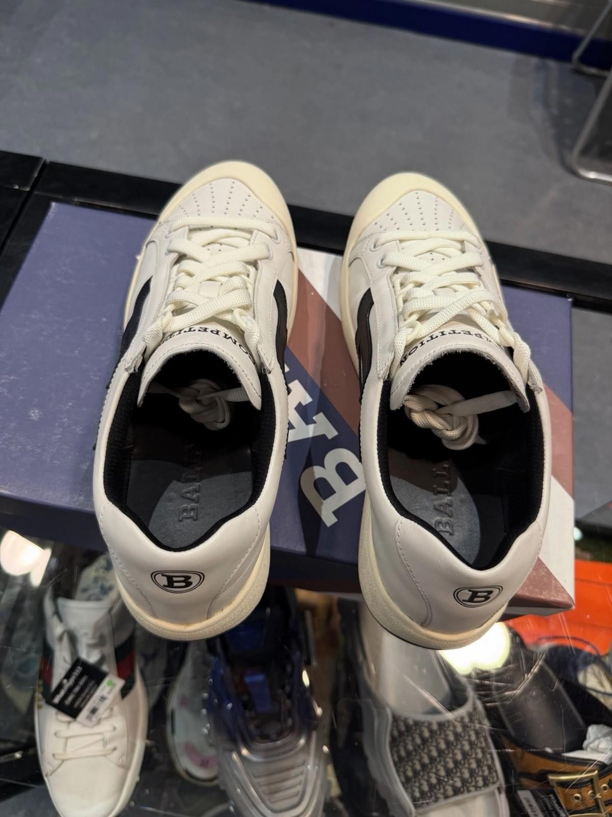 Bally Bally Shoes Mens Competition Leather Sneakers 8.5US Size US 8.5 / EU 41-42 - 8 Thumbnail