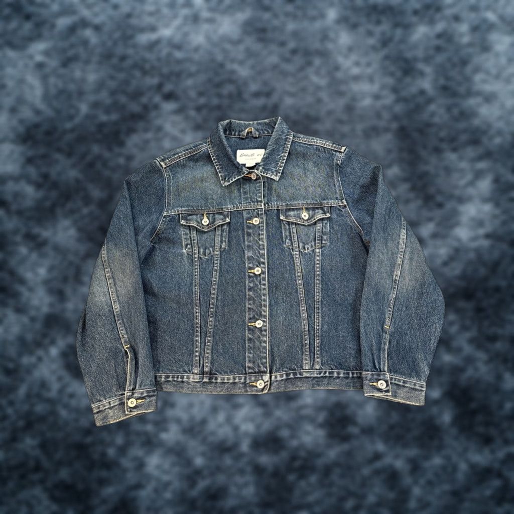 Eddie Bauer VINTAGE Eddie Bauer Jacket Womens 2XL Denim Button Up Classic Short Description: N/A Size 40" / US 18 - 1 Thumbnail