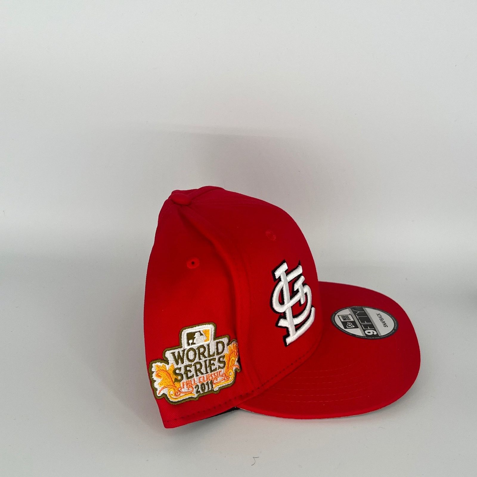 New Era Red St. Louis Cardinals 2011 World Series 100th Anniversary Size ONE SIZE - 3 Thumbnail