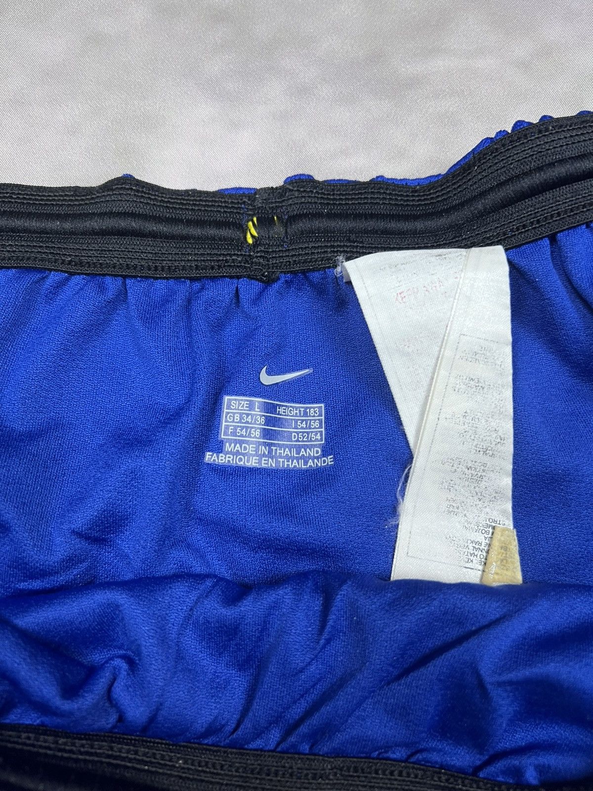 Nike Vtg Nike Arsenal FC 2011-12 Away Football Shorts Blue Size L Size US 33 - 8 Thumbnail