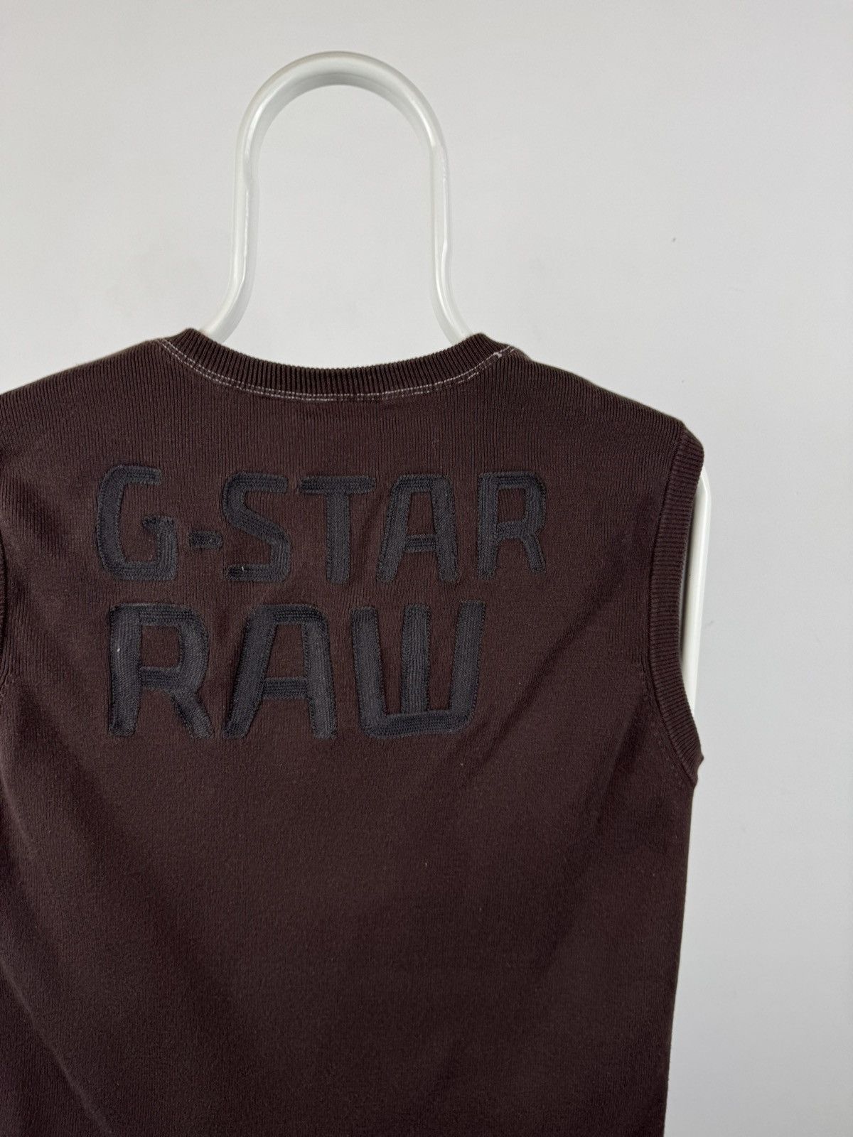 G-Star Vintage G-Star Raw Cotton Vest Size US XL / EU 56 / 4 - 4 Thumbnail