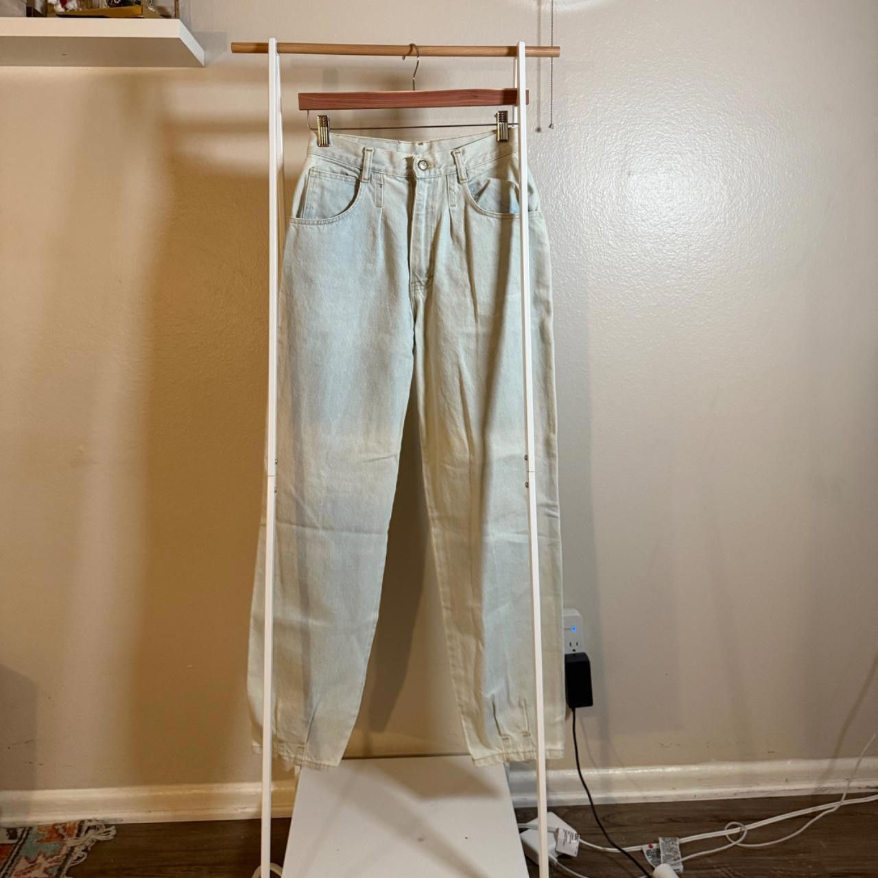 Designer VINTAGE light blue jeans Size 30" / US 8 / IT 44 - 2 Thumbnail