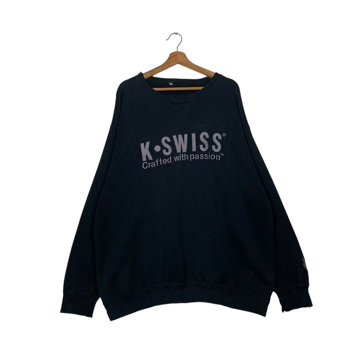 K-Swiss Vintage K Swiss Crewneck Sweatshirt Size US M / EU 48-50 / 2 - 1 Thumbnail