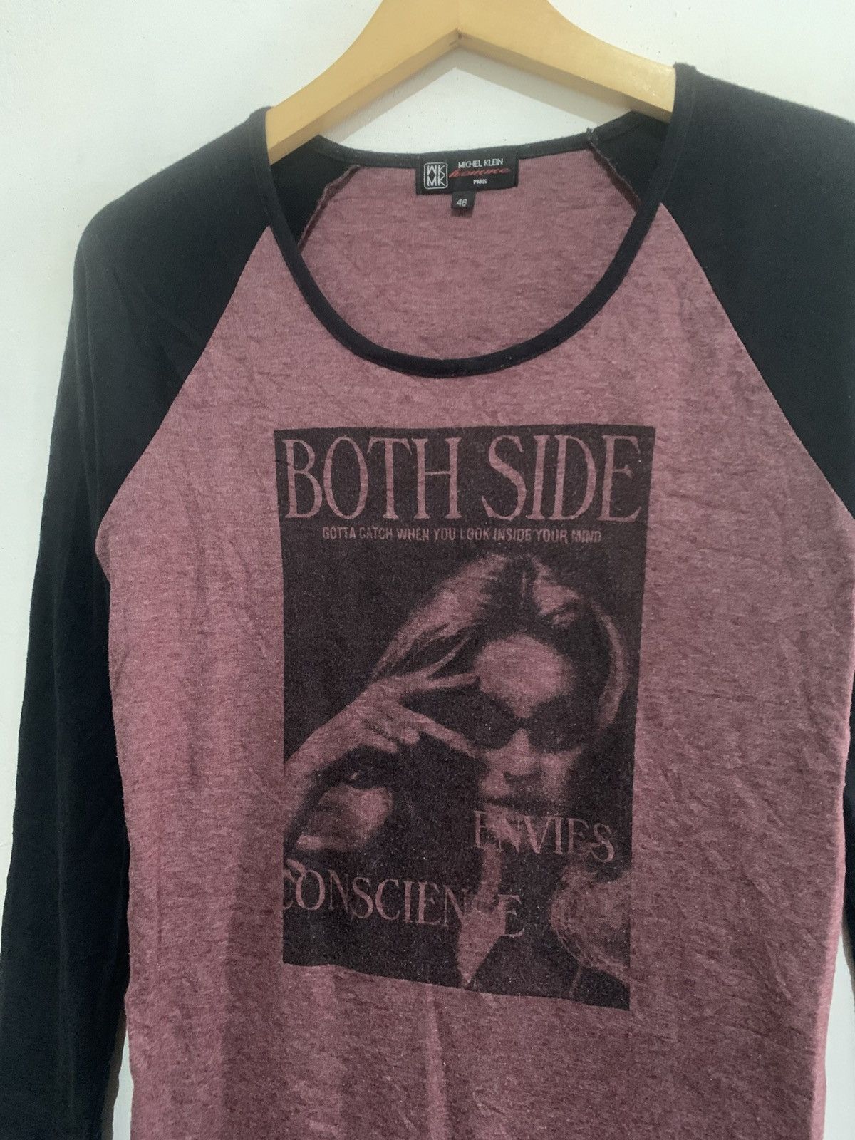 Michel Klein Vintage MK Bothside longsleve Size US S / EU 44-46 / 1 - 5 Thumbnail