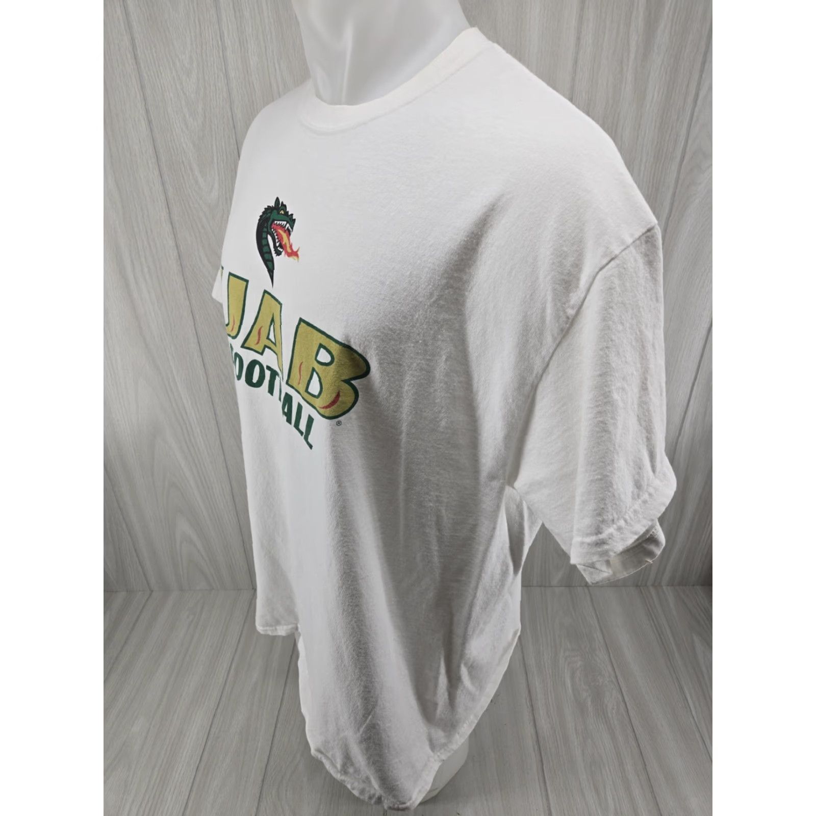 Gildan UAB Blazers Football T Shirt Men XL White Size US XL / EU 56 / 4 - 4 Thumbnail