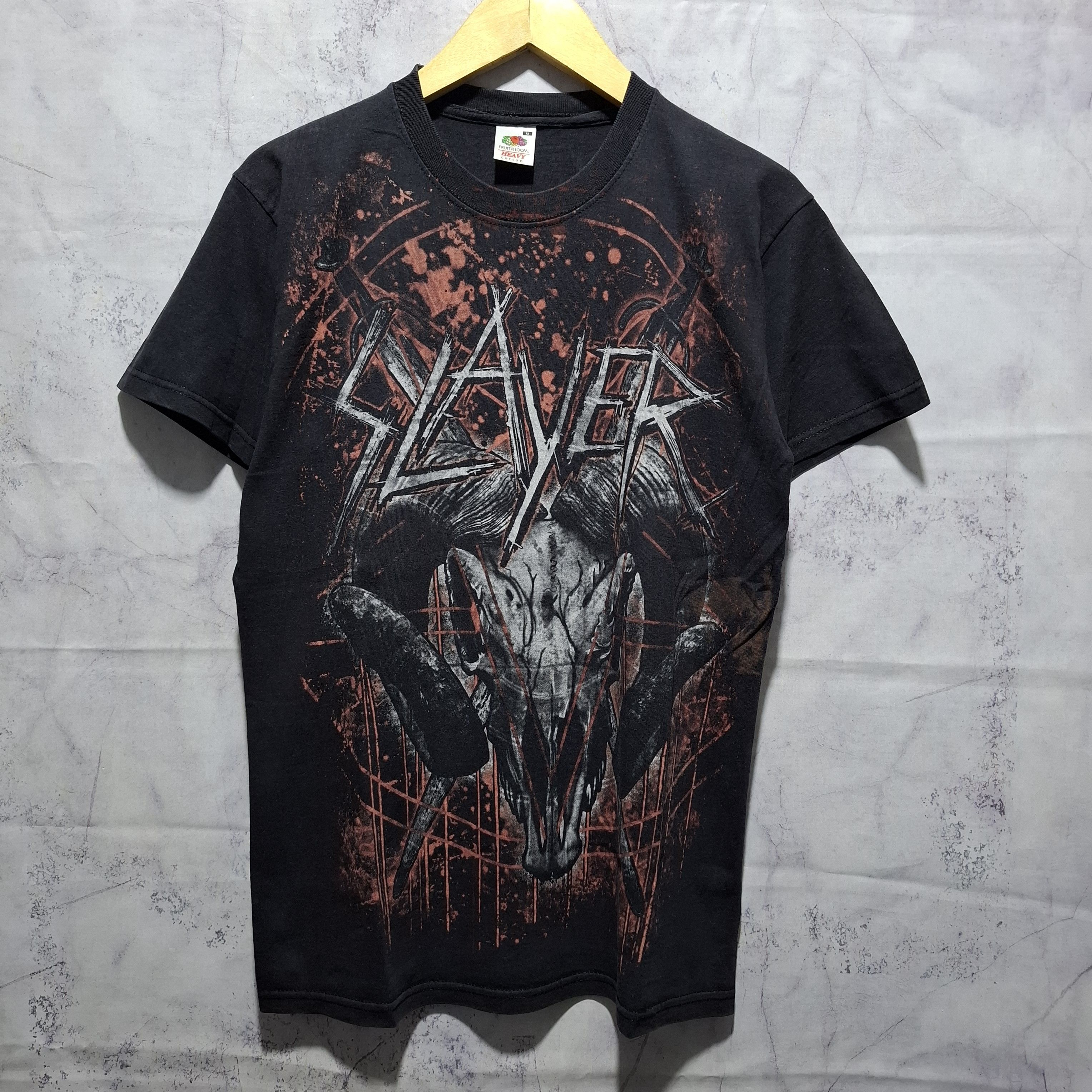 Band Tees Vintage slayer mongo goat aop t-shirt Size US M / EU 48-50 / 2 - 1 Thumbnail