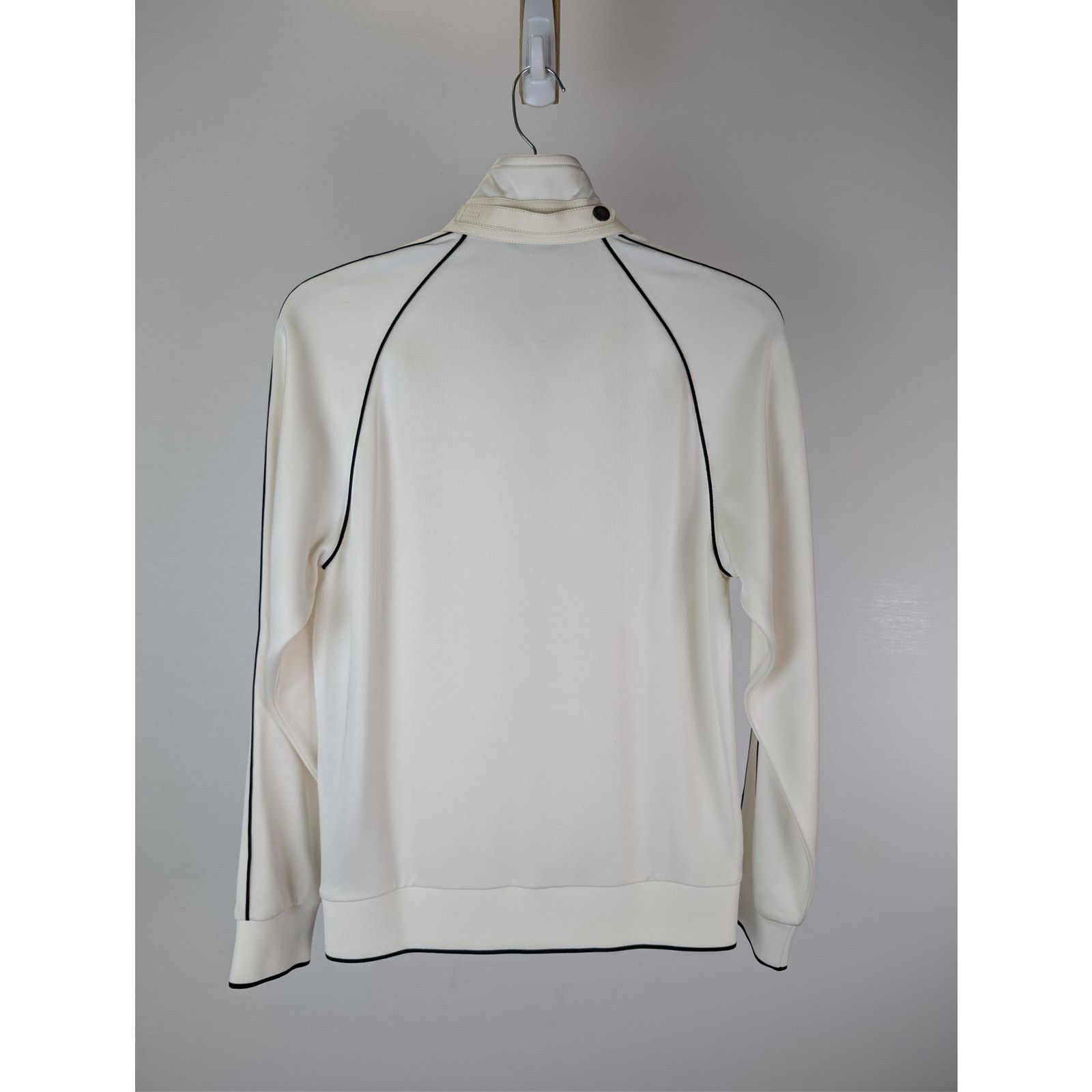 Tom Ford o1rshd1 Piping Detail Sports Jacket in Ivory Size US M / EU 48-50 / 2 - 10 Thumbnail
