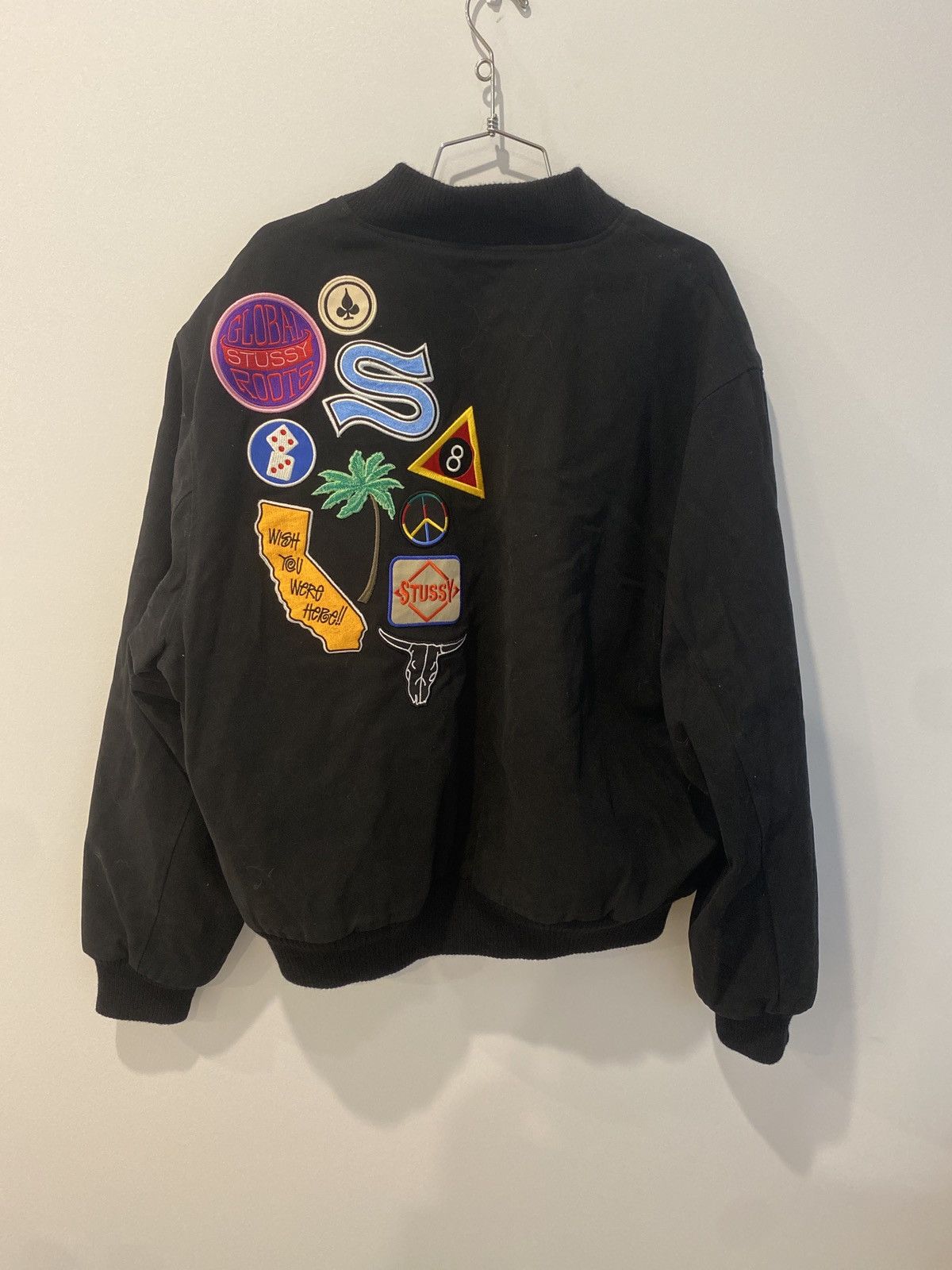 Stussy souvenir stadium bomber varsity jacket