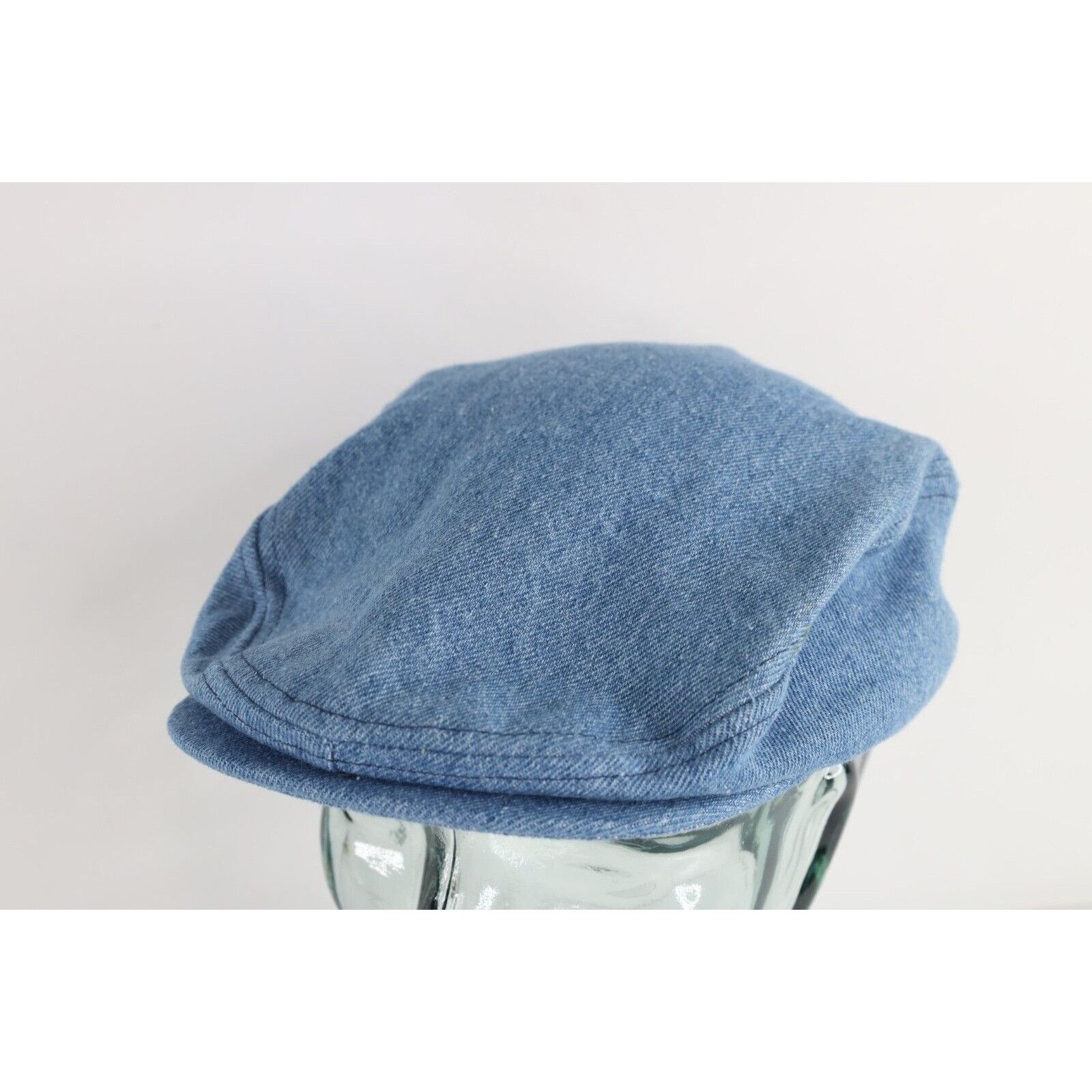 Vintage Deadstock Vintage 70s Streetwear Denim Jean Newsboy Cap Size ONE SIZE - 1 Thumbnail