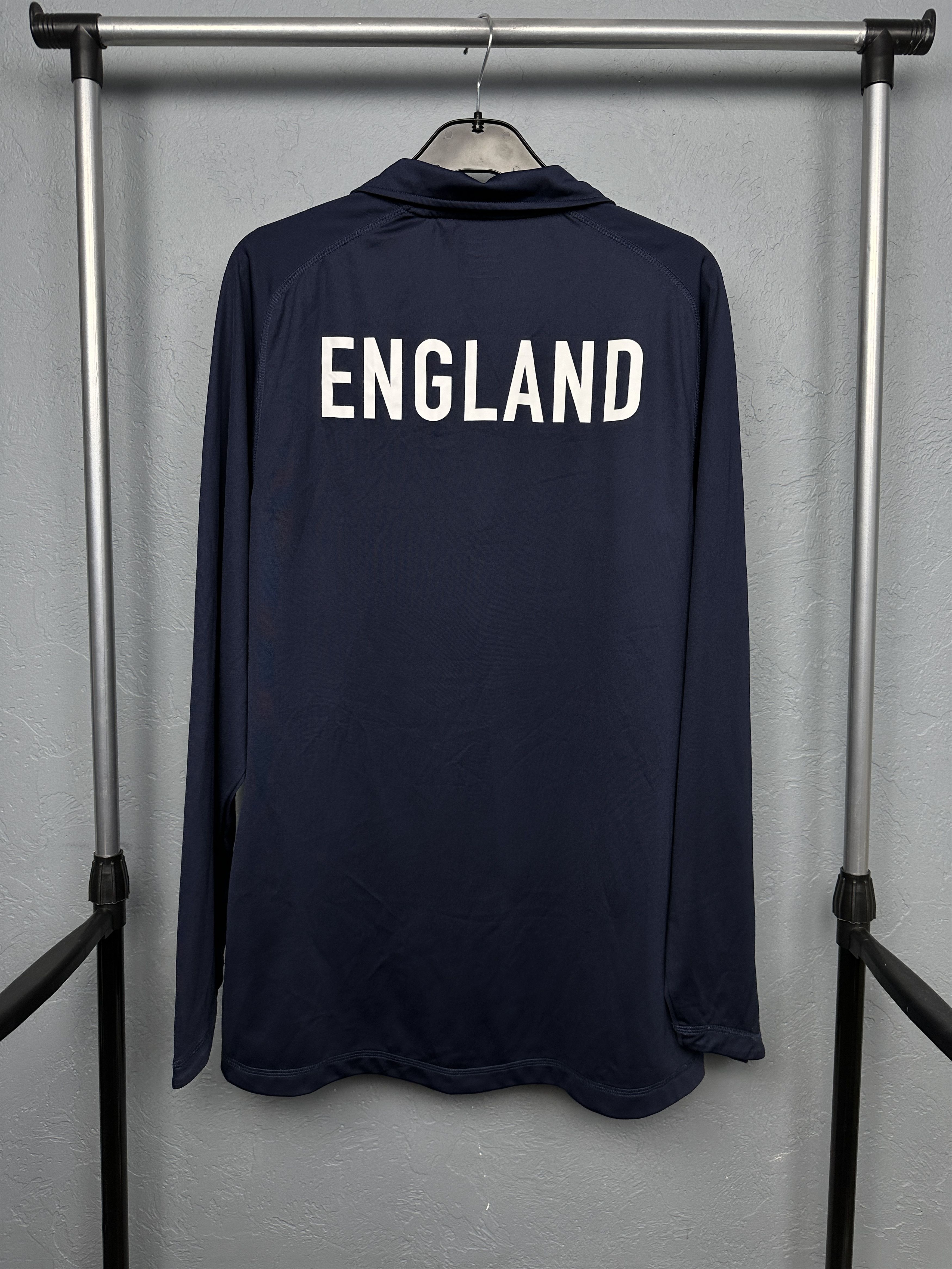 Canterbury of New Zealand Canterbury O2 England Rugby Long Sleeve Jersey T-Shirt Size US XXL / EU 58 / 5 - 5 Thumbnail