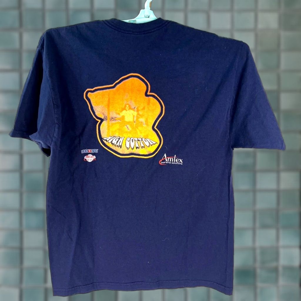 Jerzees VINTAGE Jerzees T-Shirt Mens XL Blue Cotton Jersey Short Sleeve Crew Neck 90s USA Size US XL / EU 56 / 4 - 1 Thumbnail