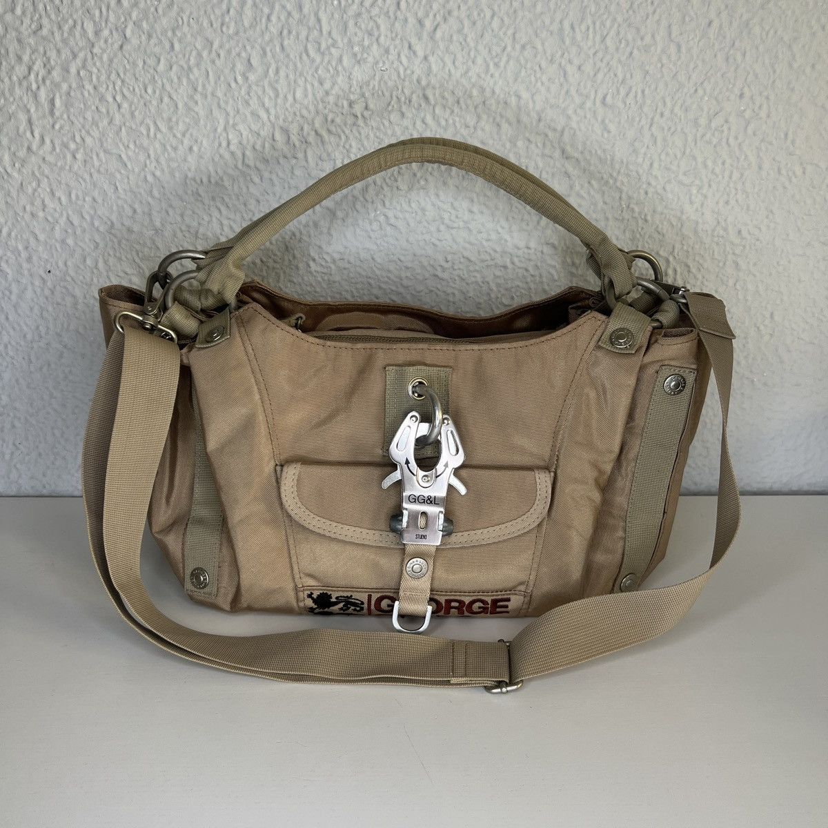 George Gina & Lucy George Gina Lucy GGL Shoulder Crossbody Vintage Bag Beige Size ONE SIZE - 1 Thumbnail