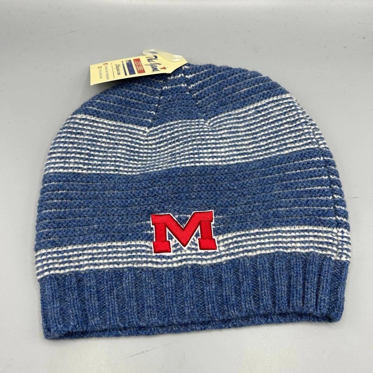 The Game Ole Miss Rebels NCAA Hat Beanie New 100% Non-Mulosed Lamb Size ONE SIZE - 1 Thumbnail