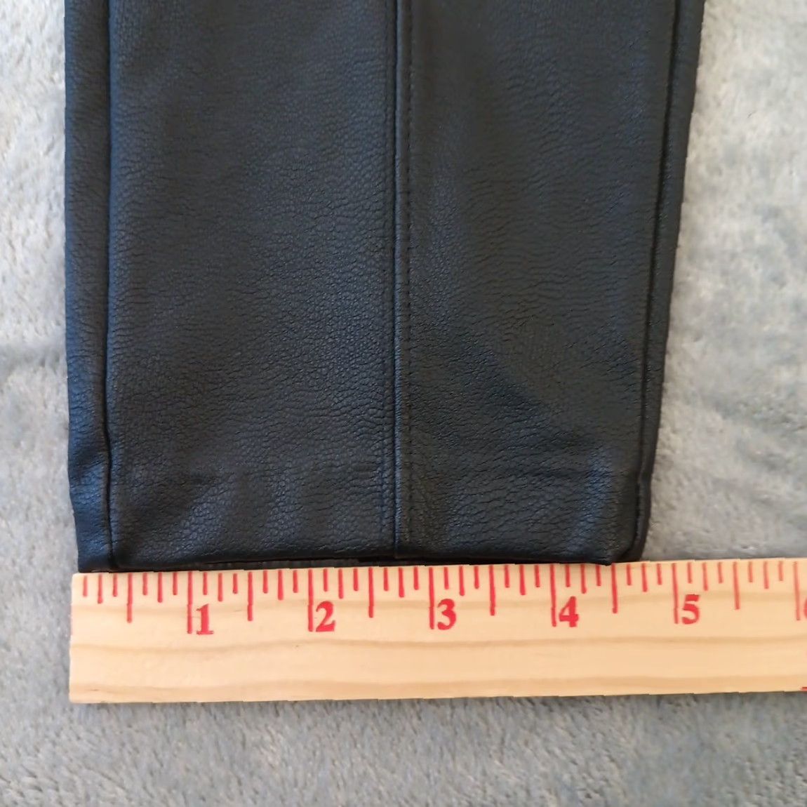 Old Navy **Stevie Ankle Pants Women's Black Faux Leather Large Pull On** User: Stevie Ankle Pants Women's Black Faux Leather Large Pull On Size 36" / US 14 / IT 50 - 5 Thumbnail