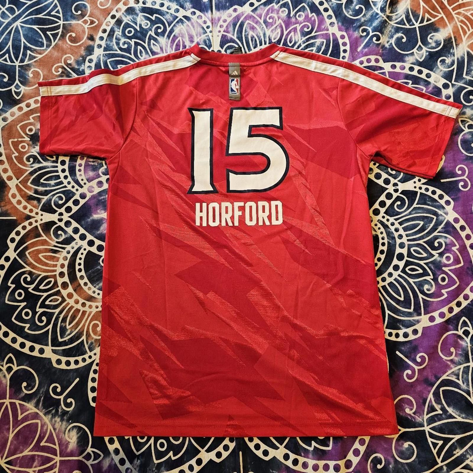 Adidas Adidas NBA #15 Horford Atlanta Hawks Basketball Youth Shirt Size US XL / EU 56 / 4 - 6 Thumbnail