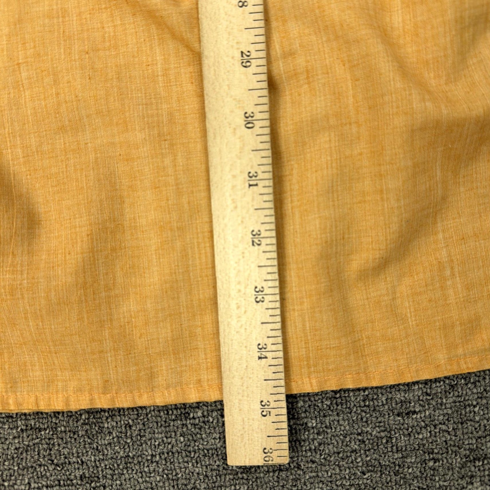 Vintage A.T.U.N. Dress Womens Large Yellow Crochet Trim Sleeveless Fit & Flare Sundress Size L / US 10 / IT 46 - 7 Thumbnail