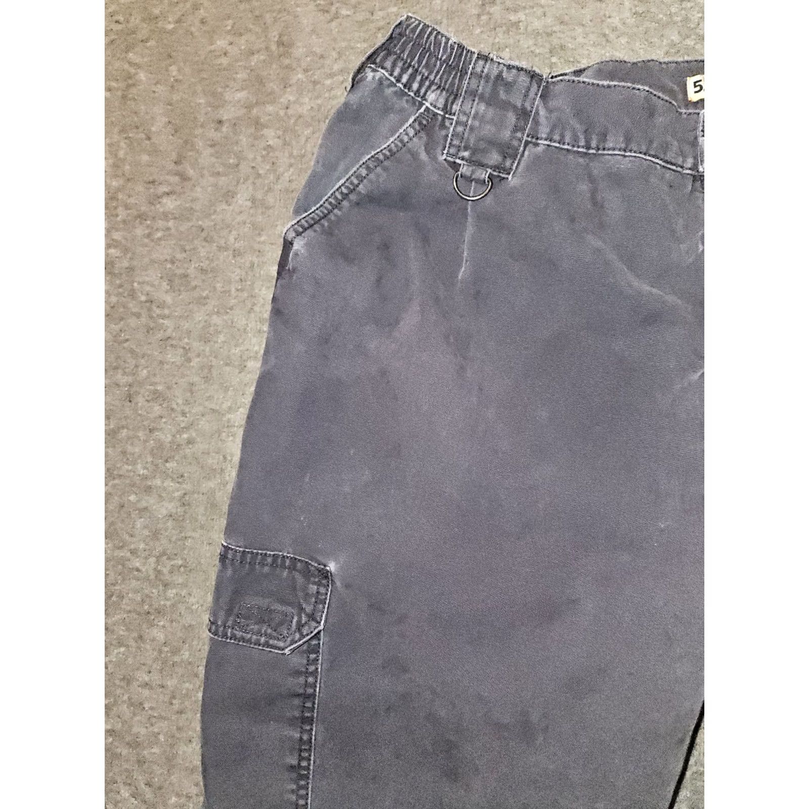 Vintage 5.11 Tactical Cargo Pants Mens - Dark Gray Workwear - Mid Rise Size US 40 / EU 56 - 6 Thumbnail