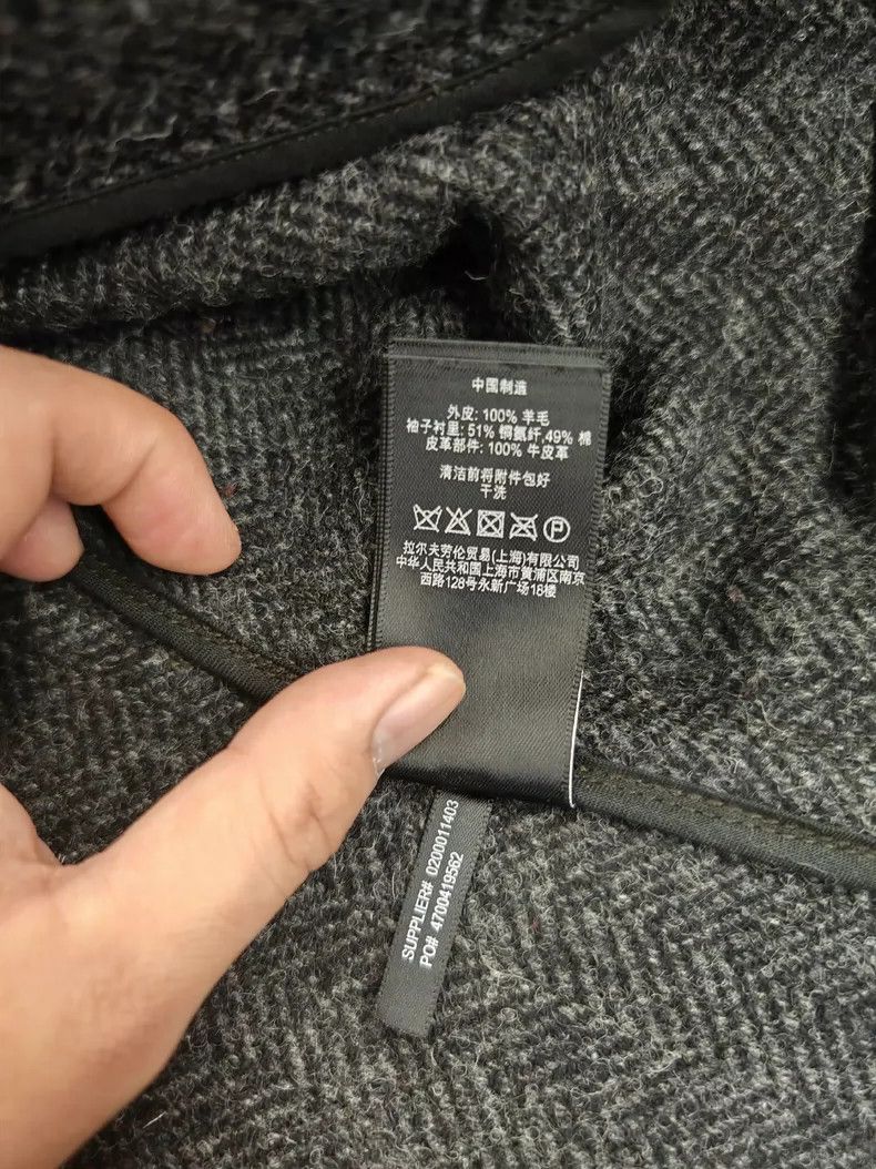 RRL Ralph Lauren RRL Ralph Lauren Coarse wool double breasted navy coat Size US M / EU 48-50 / 2 - 4 Thumbnail