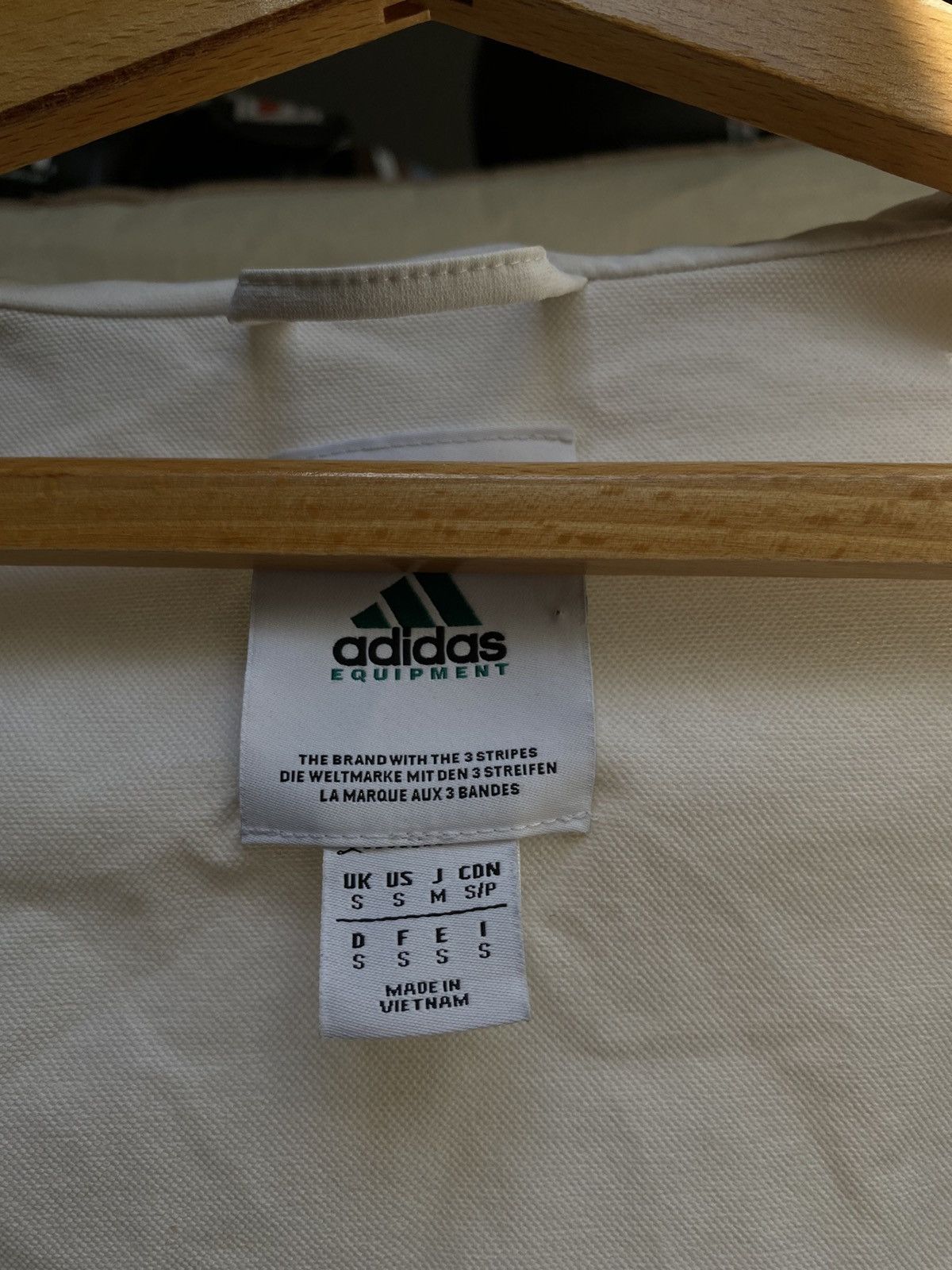 Adidas × Vintage Adidas Equipment Logo Track Jacket Zip Size S Size US S / EU 44-46 / 1 - 5 Thumbnail