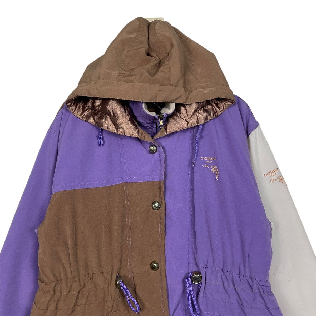 Other Cober Italy Hooded Multicolor Parka Jacket Size US L / EU 52-54 / 3 - 2 Thumbnail