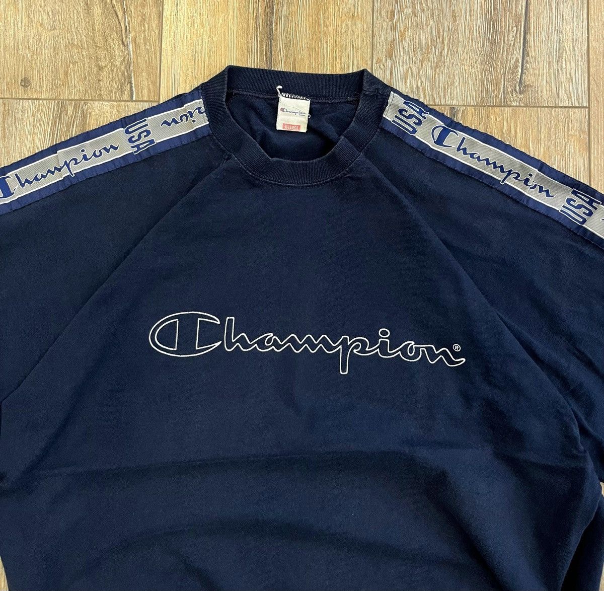 Champion × Vintage VINTAGE CHAMPION T-SHIRT Size US XL / EU 56 / 4 - 3 Thumbnail