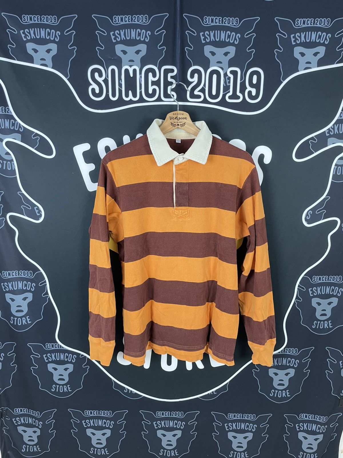 Uniqlo Uniqlo Polo Rugby Size US L / EU 52-54 / 3 - 1 Thumbnail