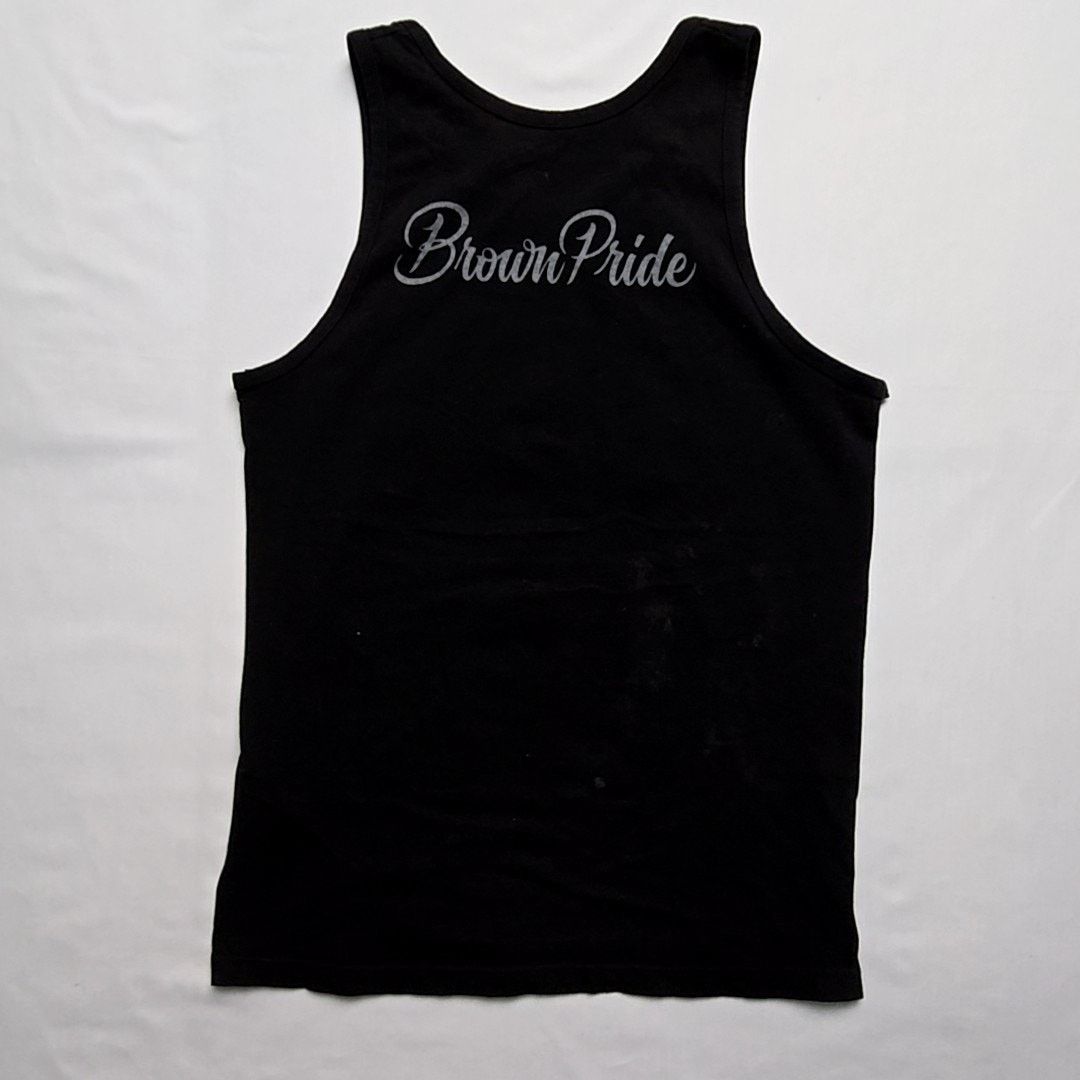 Other Brown Pride Graphic Tank Top Shaka Wear Black Muscle Shirt M Size US M / EU 48-50 / 2 - 5 Thumbnail