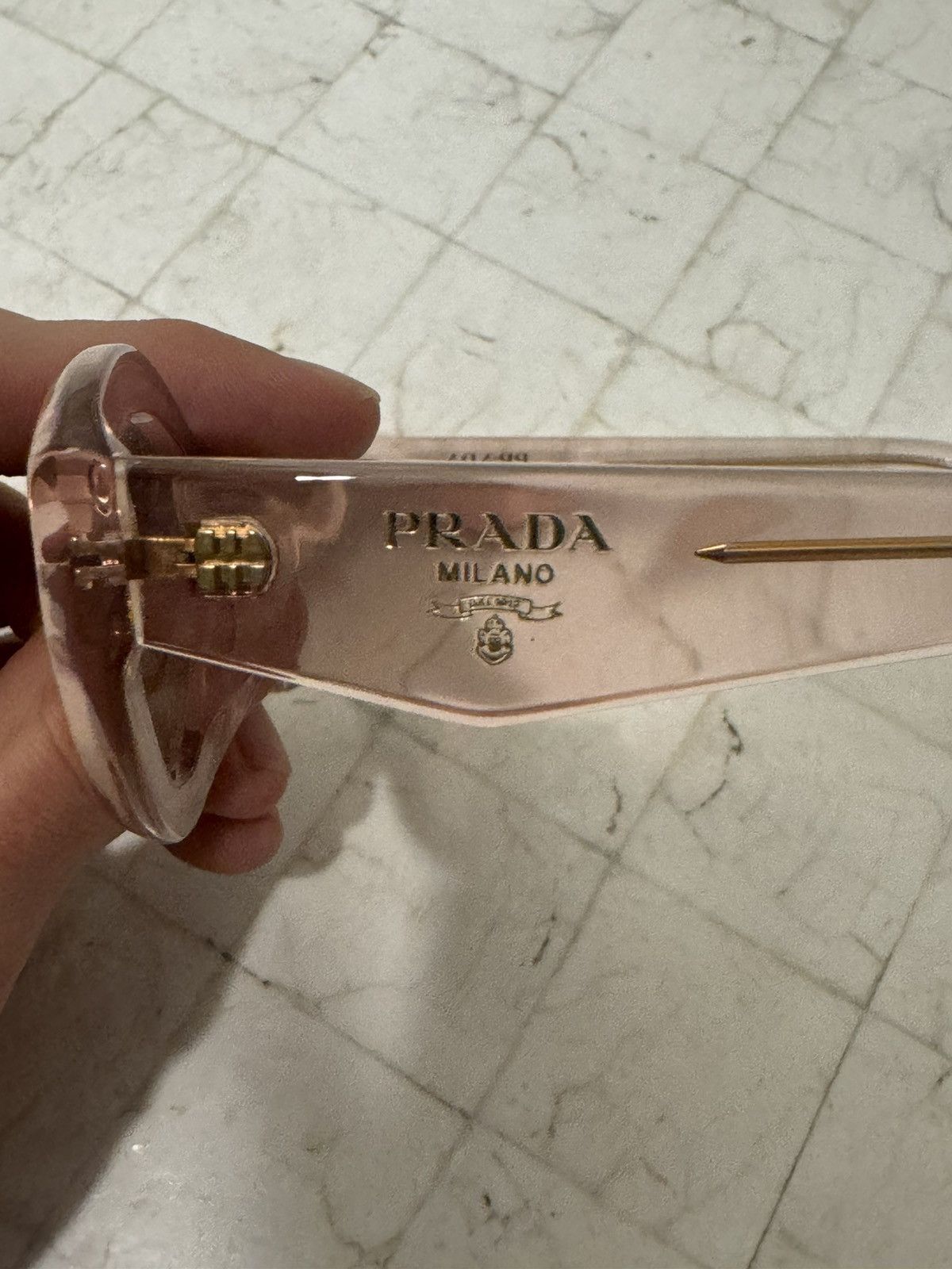 Prada Prada symbole mahogany sunglasses Size ONE SIZE - 3 Thumbnail