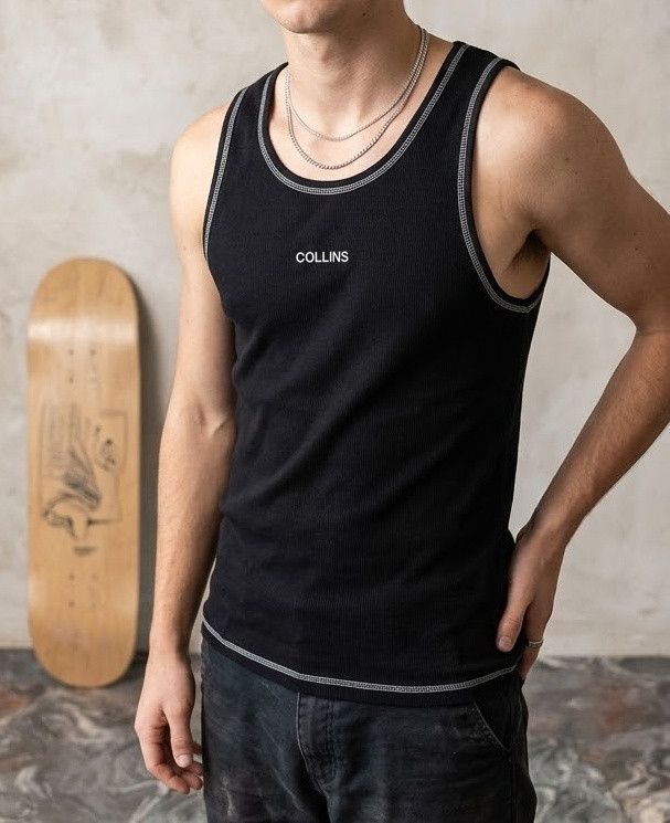 Vintage e29 Collins singlet Lgb ifsixwasnine style Size US L / EU 52-54 / 3 - 1 Thumbnail
