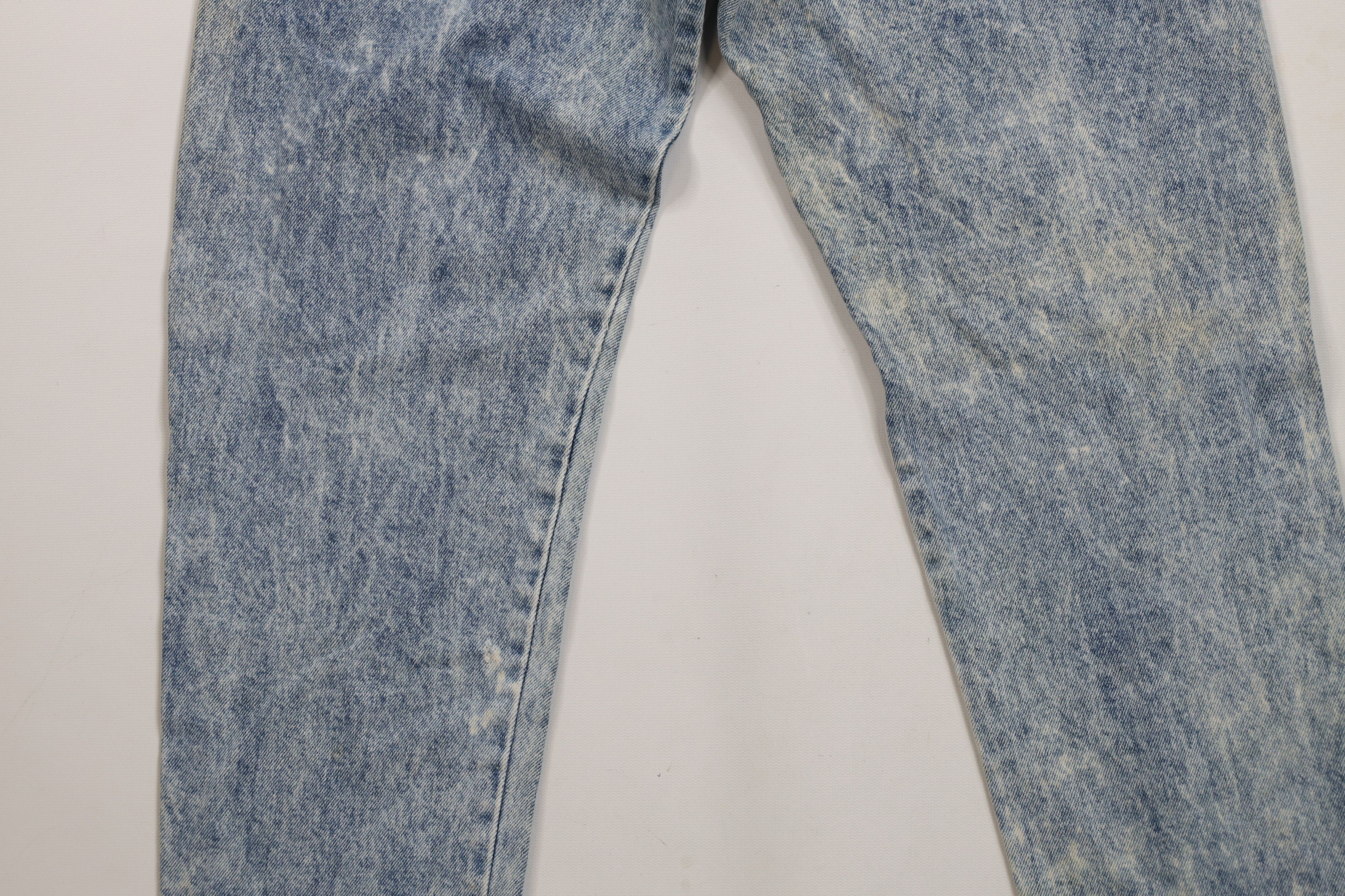 Vintage Vintage 80s 90s Streetwear Acid Wash Tapered Leg Jeans USA Size 28" / US 6 / IT 42 - 13 Thumbnail