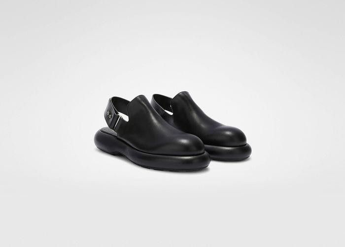 Jil Sander o1mt1gz0625 Sabot Sandals in Black Size US 11 / IT 41 - 2 Thumbnail