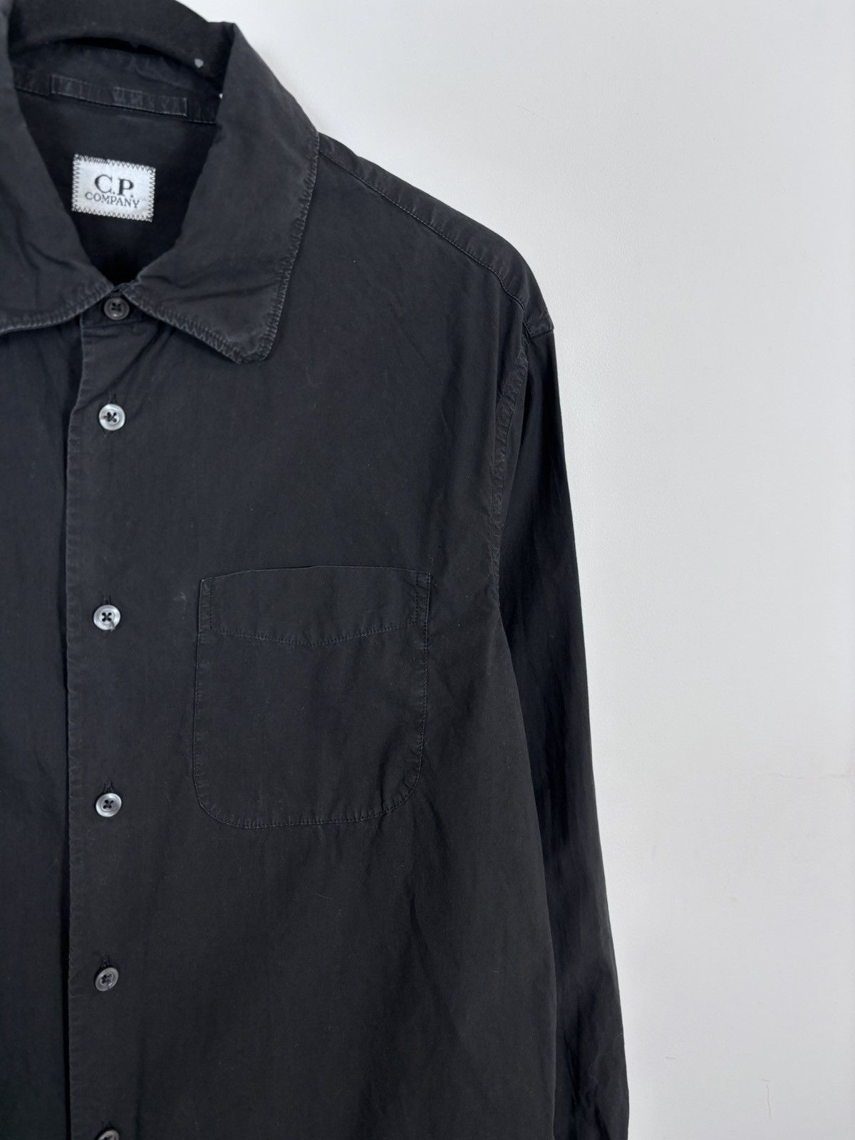 C.P. Company C.P. Company Vintage Men’s Black Long Sleeve Shirt Size US L / EU 52-54 / 3 - 4 Thumbnail