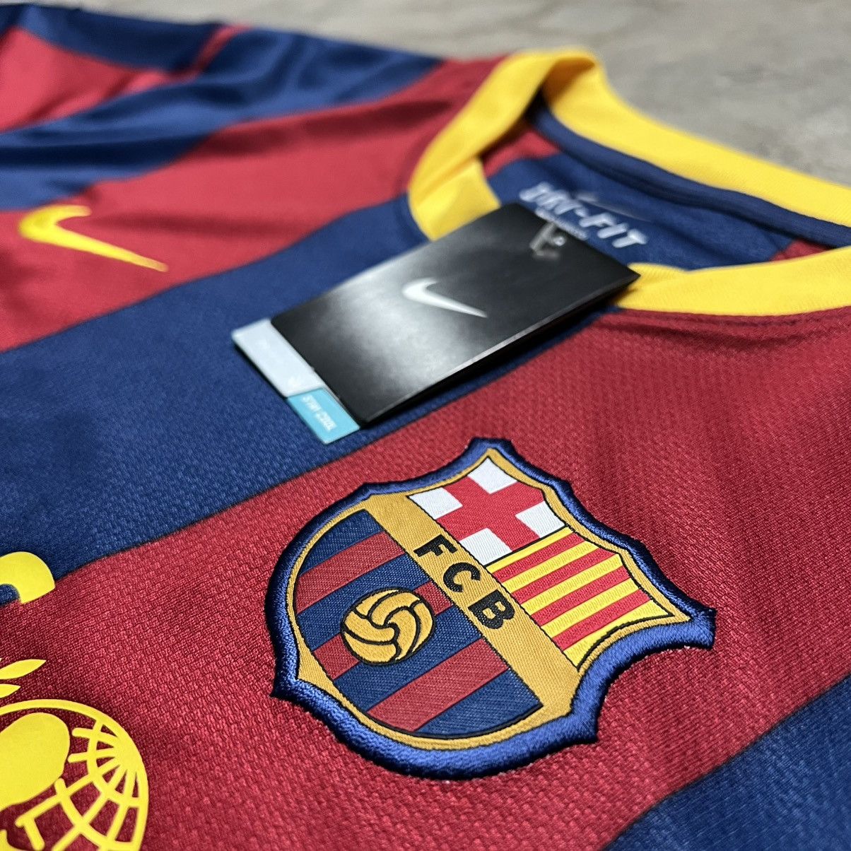 Nike F.C. Barcelona Authentic Nike Dri-Fit Soccer Jersey Size US XL / EU 56 / 4 - 4 Thumbnail